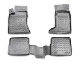 Westin Black Front & 2nd Row Profile Floor Liners Cadillac SRX 2004-2009