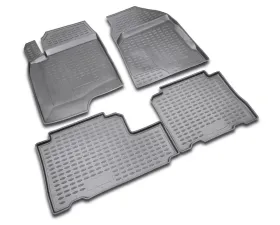 Westin Black Front & 2nd Row Profile Floor Liners Chevrolet Captiva | Saturn Vue 2006-2011