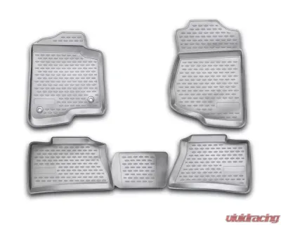 Westin Black Front & 2nd Row Profile Floor Liners Chevrolet Silverado 1500/2500HD/3500HD Crew Cab 2007-2013 - 74-06-41005