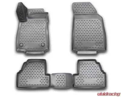 Westin Black Front & 2nd Row Profile Floor Liners Chevrolet Trax 2013-2017 - 74-06-41024