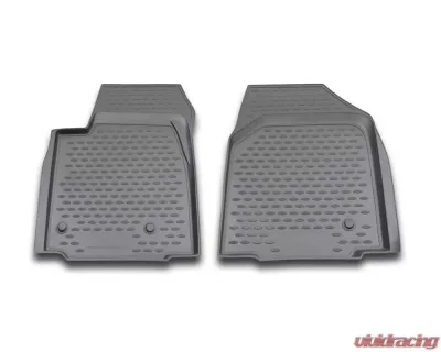 Westin Black Front Row Profile Floor Liners Honda Pilot 2009-2015 - 74-15-21013
