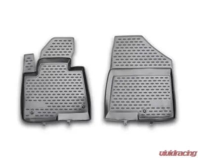 Westin Black Front Row Profile Floor Liners Hyundai Santa Fe Sport 5-Passenger 2013-2017 - 74-17-21046