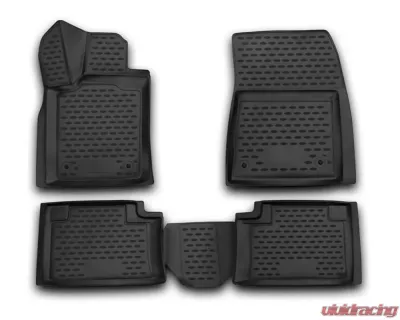 Westin Black Front & 2nd Row Profile Floor Liners Jeep Grand Cherokee 2015-2017 - 74-21-41013