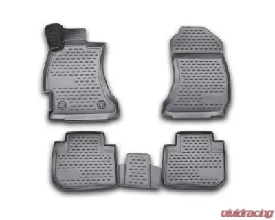 Westin Black Front & 2nd Row Profile Floor Liners Subaru Forester 2014-2017 - 74-39-41021