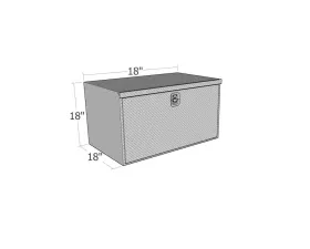 Westin Brute HD Under Body Tool Box - 18x18x18