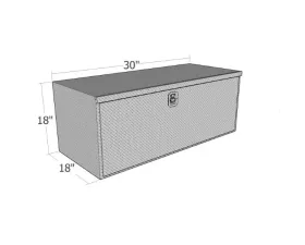 Westin Brute HD Under Body Tool Box - 30x18x18