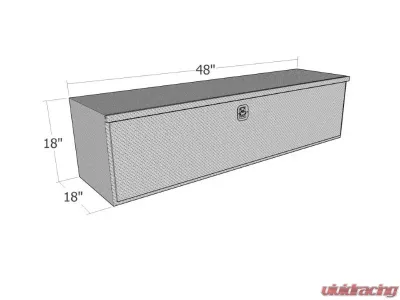 Westin Brute HD Under Body Tool Box - 48x18x18 - 80-HUB1848