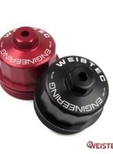 Weistec M113|M113K Red Billet Oil Filter Cap Mercedes-Benz                                     - 01-113-02065-9 - Image 3