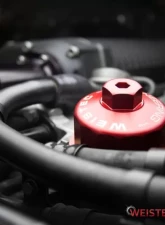 Weistec M113|M113K Red Billet Oil Filter Cap Mercedes-Benz                                     - 01-113-02065-9 - Image 4