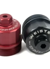 Weistec M133 Red Billet Oil Filter Cap Mercedes-Benz A45 | CLA45 | GLA45 AMG 2014-2019                                     - 01-133-02064-0 - Image 3