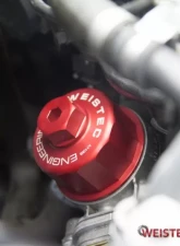 Weistec M133 Red Billet Oil Filter Cap Mercedes-Benz A45 | CLA45 | GLA45 AMG 2014-2019                                     - 01-133-02064-0 - Image 3