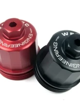 Weistec M157|M278 Red Billet Oil Filter Cap Mercedes-Benz                                     - 01-157-02062-4 - Image 6