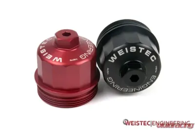 Weistec M275|M279 Red Billet Oil Filter Cap Mercedes-Benz - 01-275-02061-4