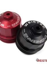 Weistec M275|M279 Red Billet Oil Filter Cap Mercedes-Benz                                     - 01-275-02061-4 - Image 3