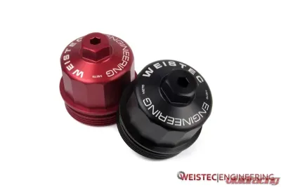 Weistec M275|M279 Red Billet Oil Filter Cap Mercedes-Benz - 01-275-02061-4