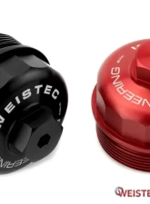 Weistec S55 Red Billet Oil Filter Cap BMW F80 M3 | F82/F83 M4 2014-2017                                     - 01-555-02060-4 - Image 2