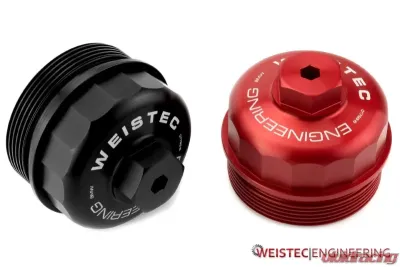 Weistec S55 Red Billet Oil Filter Cap BMW F80 M3 | F82/F83 M4 2014-2017 - 01-555-02060-4