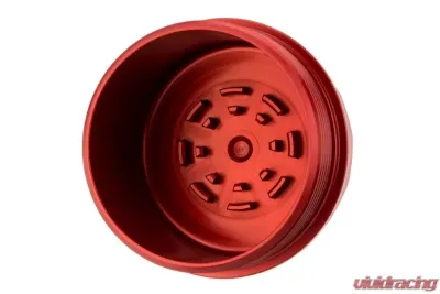 Weistec S55 Red Billet Oil Filter Cap BMW F80 M3 | F82/F83 M4 2014-2017 - 01-555-02060-4