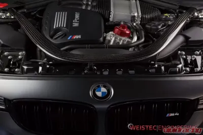 Weistec S55 Red Billet Oil Filter Cap BMW F80 M3 | F82/F83 M4 2014-2017 - 01-555-02060-4