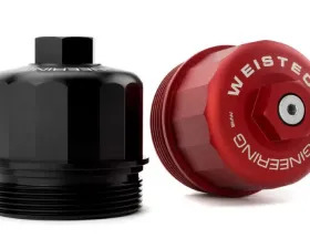 Weistec S63|S63TU Red Billet Oil Filter Cap BMW F1X M5|M6|M6 Gran Coupe|X5 M|X6 M 2011-2017