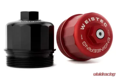Weistec S63|S63TU Red Billet Oil Filter Cap BMW F1X M5|M6|M6 Gran Coupe|X5 M|X6 M 2011-2017 - 01-563-02059-1