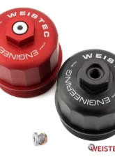 Weistec S63|S63TU Red Billet Oil Filter Cap BMW F1X M5|M6|M6 Gran Coupe|X5 M|X6 M 2011-2017                                     - 01-563-02059-1 - Image 2