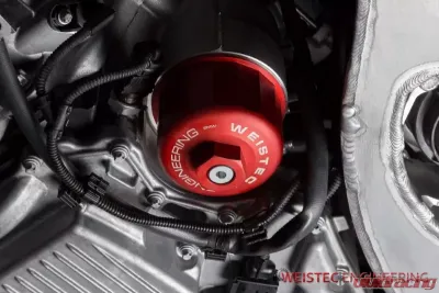 Weistec S63|S63TU Red Billet Oil Filter Cap BMW F1X M5|M6|M6 Gran Coupe|X5 M|X6 M 2011-2017 - 01-563-02059-1