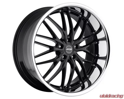 MRR GT1 Wheel 22x10.5 Black Machine Lip - GT0122A55xx24BK