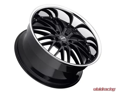 MRR GT1 Wheel 22x10.5 Black Machine Lip - GT0122A55xx24BK