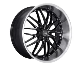 MRR GT1 Wheel 18x8.5 Black Machine Lip