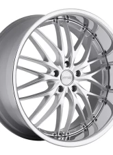 MRR GT1 Wheel 22x10.5 Hyper Silver Machine Lip                                     - GT0122A55xx24HS - Image 2