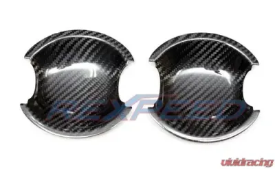 Rexpeed Carbon Fiber Door Handle Base Cover Toyota|Subaru(FRS|BRZ) - FR09