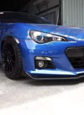 Rexpeed STI-Style Carbon Fiber Front Lip Spoiler Subaru(BRZ)                                     - FR23 - Image 2