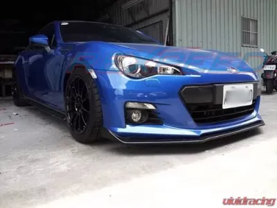 Rexpeed STI-Style Carbon Fiber Front Lip Spoiler Subaru(BRZ) - FR23