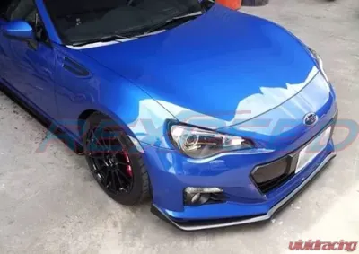 Rexpeed STI-Style Carbon Fiber Front Lip Spoiler Subaru(BRZ) - FR23