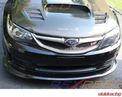 Rexpeed V-Style Carbon Fiber Front Lip Spoiler Subaru STI(GRB) - G06