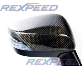 Rexpeed Dry Carbon Fiber Mirror Covers Subaru WRX|STI(VAB)