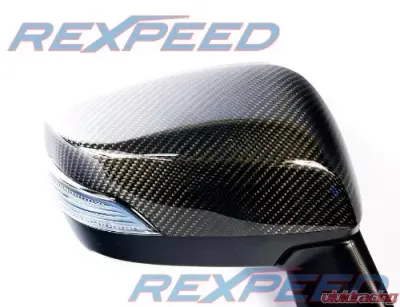 Rexpeed Dry Carbon Fiber Mirror Covers Subaru WRX|STI(VAB) - G11F