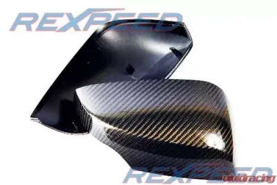 Rexpeed Dry Carbon Fiber Mirror Covers Subaru WRX|STI(VAB) - G11F
