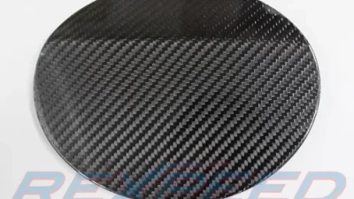 Rexpeed Carbon Fiber Fuel Door Cover Subaru STI(VAB)                                     - G21 - Image 2