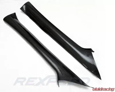 Rexpeed Carbon Fiber A-Pillar Trim Covers Subaru STI(VAB) - G22