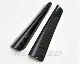 Rexpeed VA-Style Carbon Fiber Rear Bumper Extensions Subaru STI(VAB)