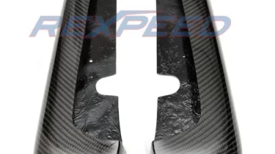Rexpeed C-Style Carbon Fiber Rear Bumper Extensions Subaru STI(VAB)                                     - G27 - Image 2