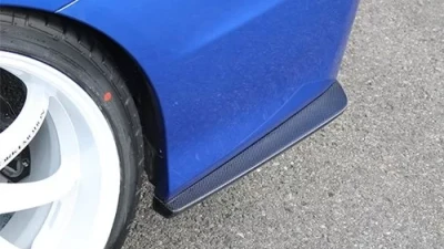 Rexpeed C-Style Carbon Fiber Rear Bumper Extensions Subaru STI(VAB)                                     - G27 - Image 2