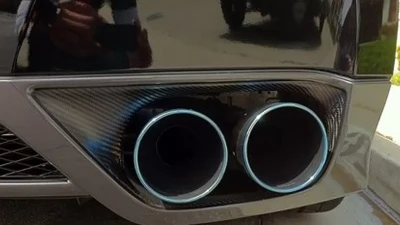 Rexpeed Matte Wet Carbon Fiber Exhaust Heat Shield Nissan GT-R(R35)                                     - N01M - Image 3