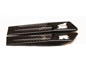 Rexpeed Gloss Carbon Fiber Fender GT-R Logo Cover Nissan GT-R(R35)