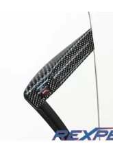 Rexpeed Gloss Carbon Fiber Fender GT-R Logo Cover Nissan GT-R(R35)                                     - N03 - Image 2