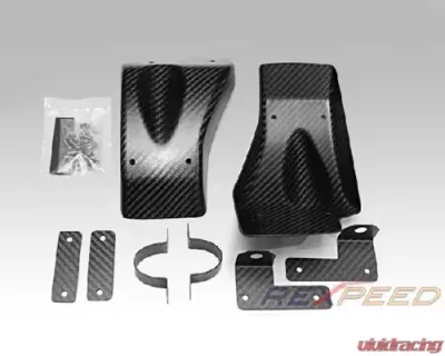 Rexpeed Carbon Fiber Brake Cooling Ducts Nissan GT-R(R35) - N10
