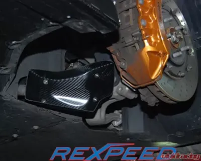 Rexpeed Carbon Fiber Brake Cooling Ducts Nissan GT-R(R35) - N10