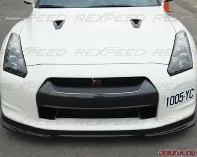 Rexpeed Mines Style Front Lip Spoiler Nissan GT-R(R35) - N15